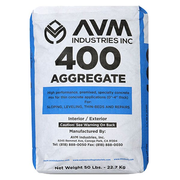Image of AVM Aggregate 400 Gray per Bag of 50 Pounds - Gray